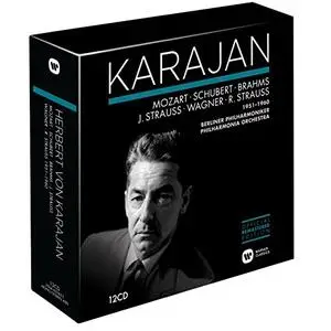 Herbert von Karajan - Karajan conducts Mozart, Schubert, Brahms, Strauss, Wagner 1951-1960 (2014)