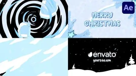 Christmas Night Logo Reveal for After Effects 49201419