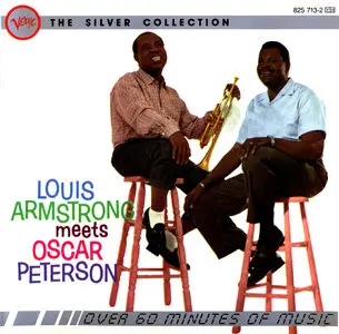 Louis Armstrong & Oscar Peterson – Louis Armstrong Meets Oscar Peterson (1957) (Verve - Digitally Remastered By Dennis Drake)