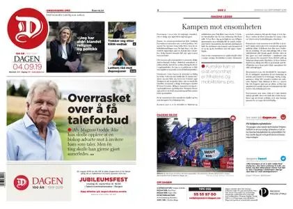 Dagen Norge – 04. september 2019