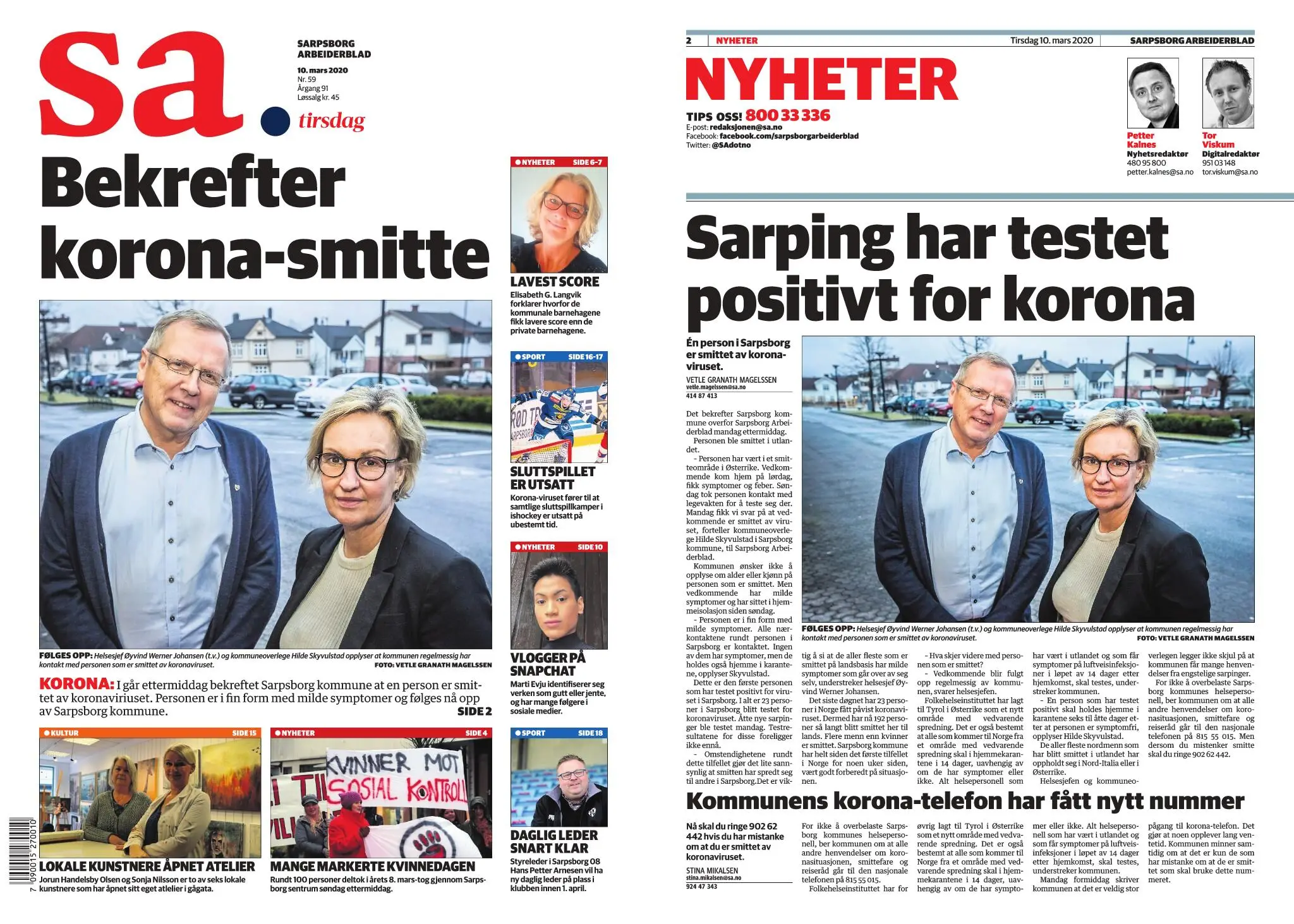 Sarpsborg Arbeiderblad 10 Mars 2020 Avaxhome