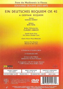Brahms: Ein Deutsches Requiem / Swedish Radio Choir, Berliner Philarmoniker, Abbado (2004)