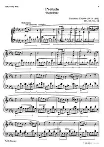 Prelude: Op. 28, No. 15