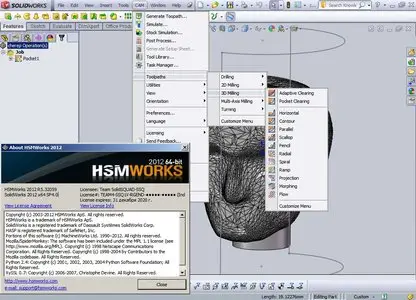 HSMWorks 2012 R5.32059 for SolidWorks 2010-2012