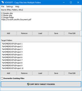 VovSoft Copy Files Into Multiple Folders 6.7.0 Multilingual + Portable