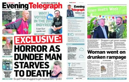 Evening Telegraph Late Edition – April 15, 2019