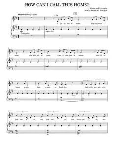 How Can I Call This Home? (from Parade) - Jason Robert Brown, Parade Musical (Piano Vocal)