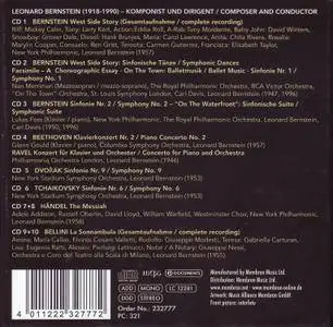 V.A. - Leonard Bernstein: Composer And Conductor (10CD Box Set, 2010)
