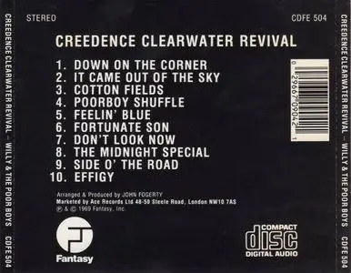Creedence Clearwater Revival - Willy And The Poor Boys (1969)