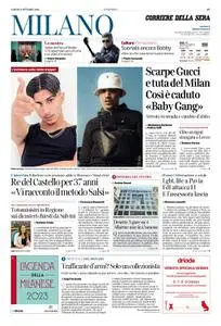 Corriere della Sera Milano - 8 Ottobre 2022