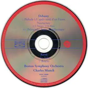 Boston SO, Charles Munch - Claude Debussy & Maurice Ravel: Orchestral Works (1962/2006) Japanese Blu-Spec CD, 2009