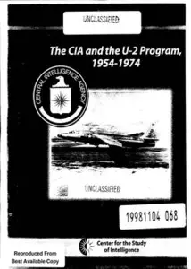 The CIA and the U-2 Program 1954-1974