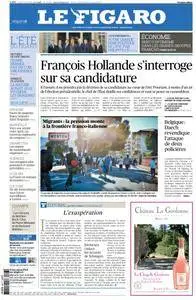 Le Figaro du Lundi 8 Août 2016