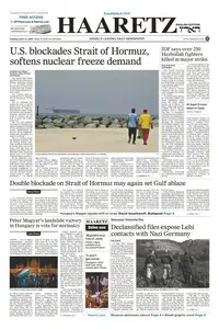 Haaretz English Edition - 14 April 2026
