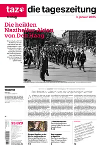 taz die tageszeitung  - 03 Januar 2025