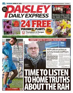 Paisley Daily Express - 7 April 2025