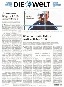 Die Welt - 23 Oktober 2024