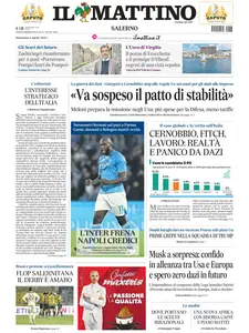 Il Mattino Salerno - 6 Aprile 2025