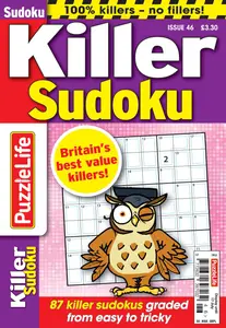 PuzzleLife Killer Sudoku - May 2025