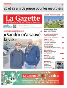 La Gazette de la Manche - 25 Décembre 2024