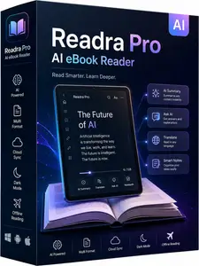 Readra Pro AI eBook Reader 1.10.0 Multilingual Portable