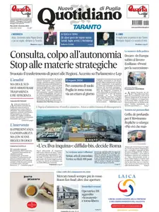 Quotidiano di Puglia Taranto - 4 Dicembre 2024
