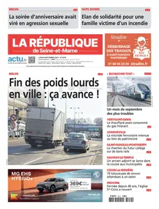 La République de Seine-et-Marne - 8 Septembre 2025