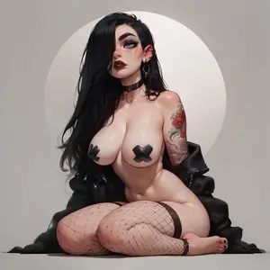 Goth girls just wanna have fun (AI generated)