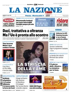 La Nazione Pistoia Montecatini - 25 Luglio 2025