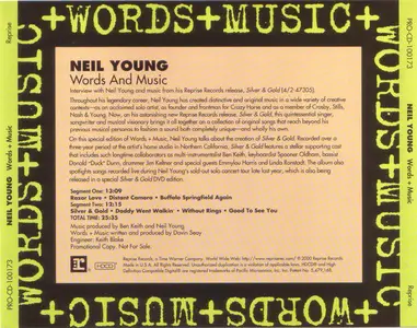 Neil Young - Words + Music (2000)