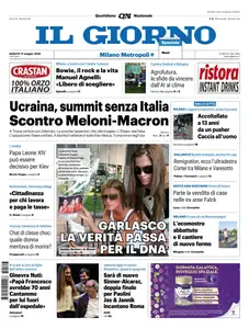 Il Giorno Milano Metropoli - 17 Maggio 2025