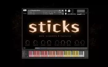 Pssst Instruments Sticks: Solo Ensemble & Textures KONTAKT