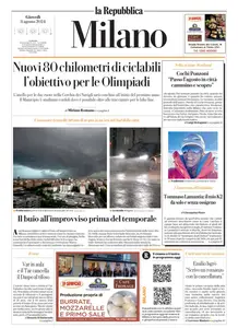 la Repubblica Milano - 8 Agosto 2024