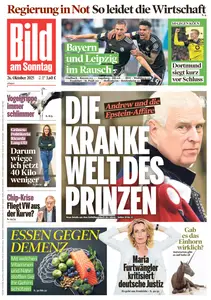 Bild am Sonntag - 26 Oktober 2025