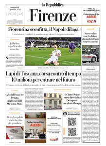 la Repubblica Firenze - 5 Gennaio 2025