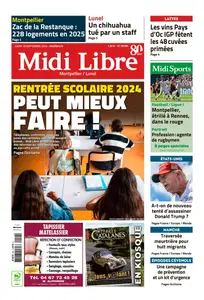 Midi Libre - 16 Septembre 2024