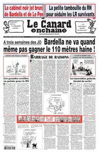 Le Canard enchaîné - 3 Juillet 2024