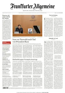 Frankfurter Allgemeine Zeitung  - 21 Mai 2024