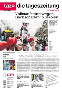 taz die tageszeitung  - 17 März 2025