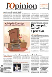 L’Opinion - 19-20 Juillet 2024