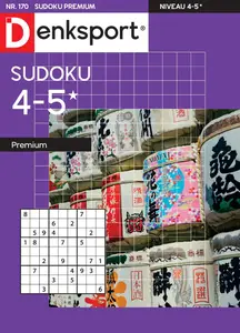 Denksport Sudoku 4-5 premium - 13 Maart 2025