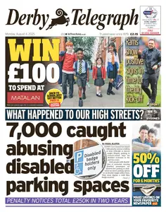 Derby Telegraph - 4 August 2025
