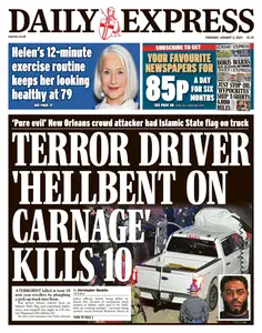 Daily Express (Irish) - 2 January 2025