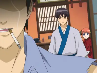 Gintama (2006 S04E08 158 If a Friend Gets Injured Take Him to the Hospital Stat! CBT