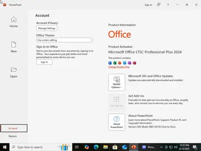 Windows 10 Pro 22H2 build 19045.5965 With Office 2024 Pro Plus (x64) Multilingual Preactivated June 2025