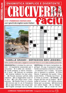 I Cruciverba Facili N.37 - Febbraio-Marzo 2025