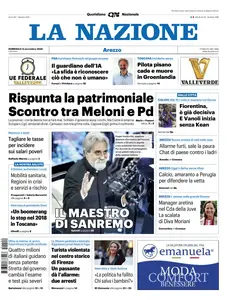 La Nazione Arezzo - 9 Novembre 2025