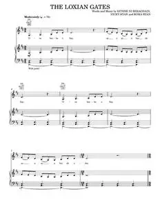 The Loxian Gates - Enya (Piano-Vocal-Guitar)