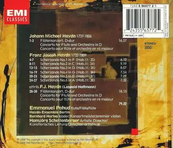Emmanuel Pahud - M. Haydn, J. Haydn: Flute Concertos (1998)
