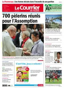 Le Courrier de l'Ouest Cholet – 16 août 2019